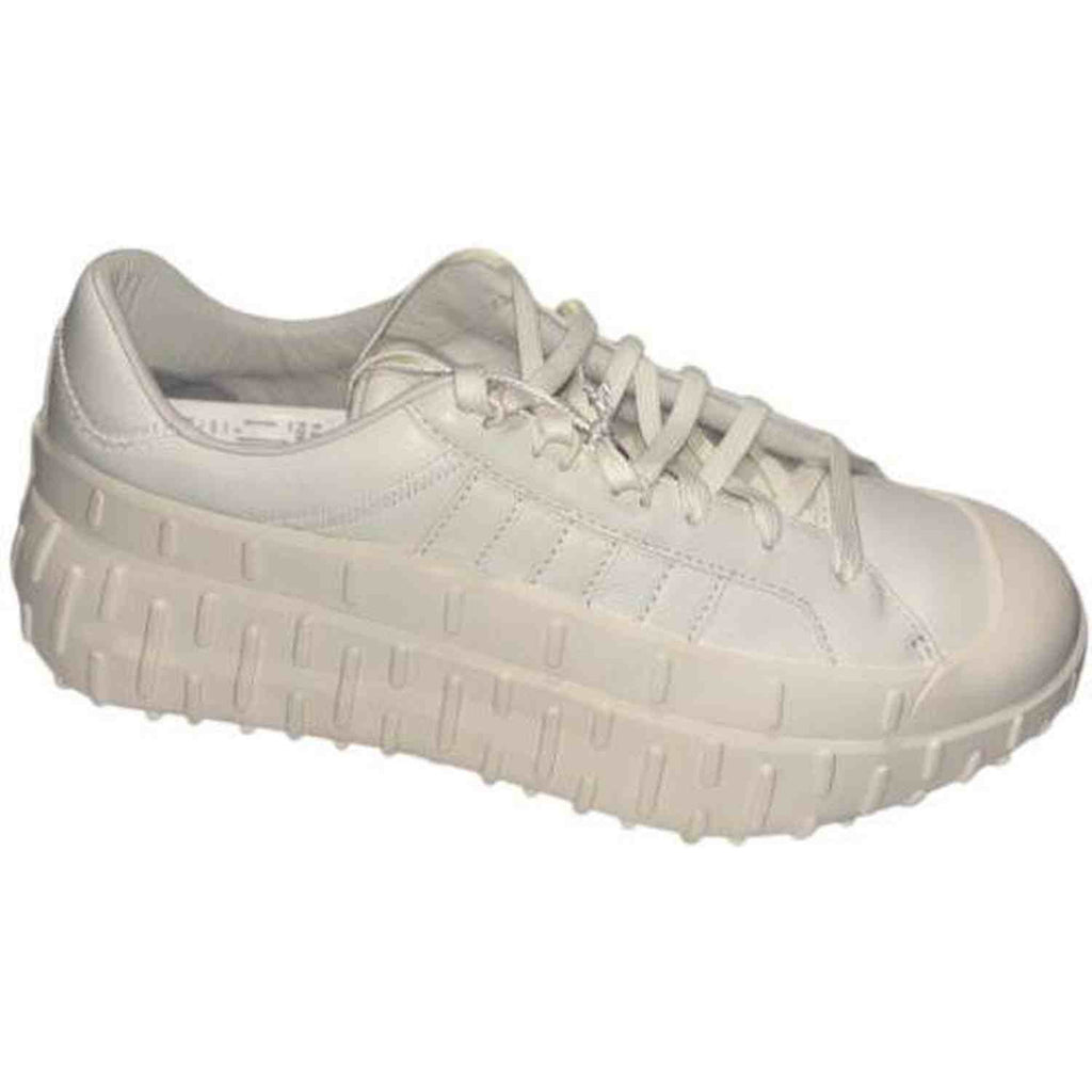 adidas Y-3 Yohji Yamamoto GR.1P Low Top Triple White Sneakers